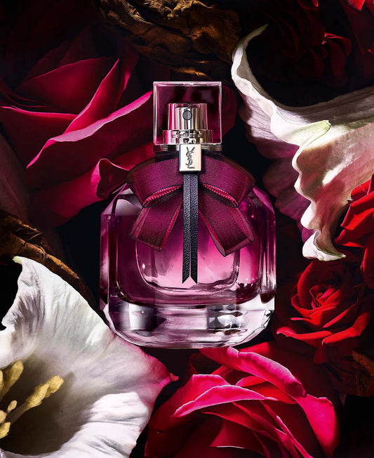 YVES SAINT LAURENT MON PARIS INTENSEMENT  EAU DE PARFUM.