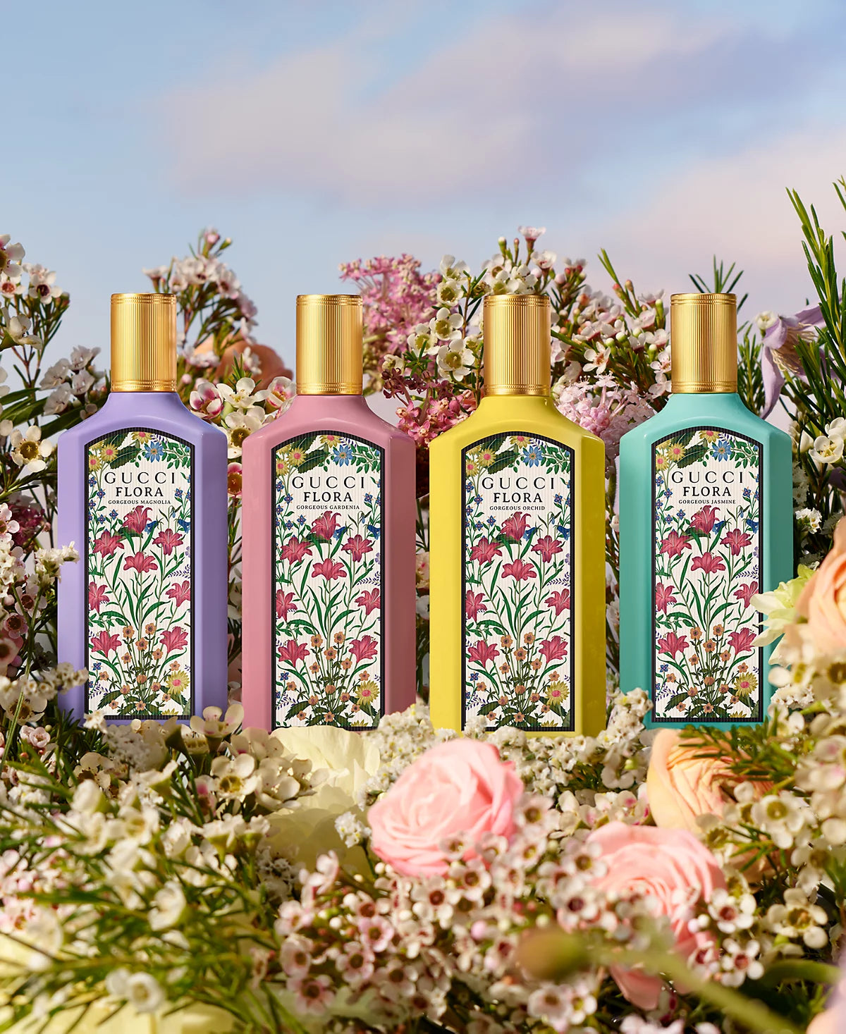 GUCCI FLORA GORGEOUS ORCHID EAU DE PARFUM.