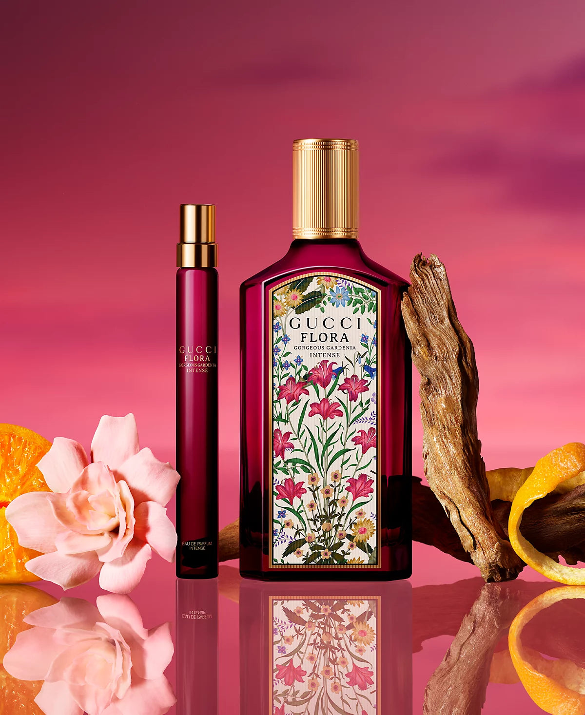 GUCCI FLORA GORGEOUS GARDENIA INTENSE EAU DE PARFUM.