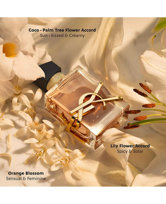 YVES SAAINT LAUREN LIBRE FLOWERS & FLAMES  EAU DE PARFUM.