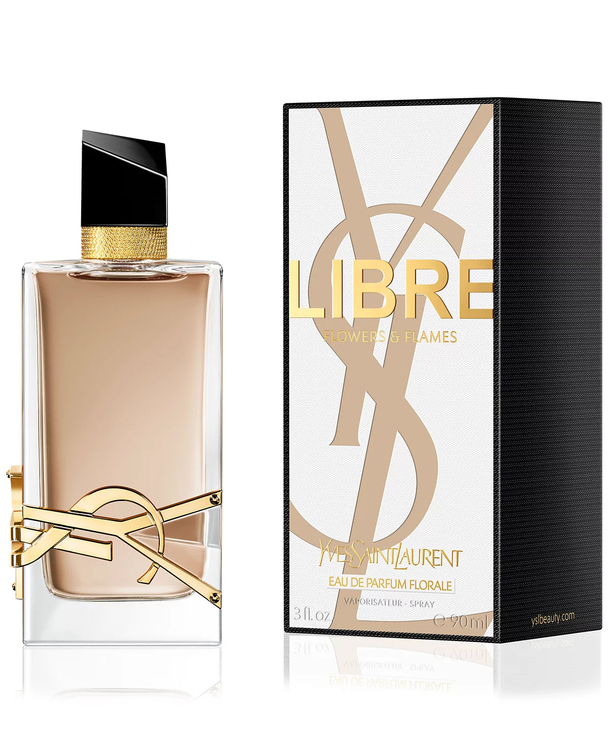 YVES SAAINT LAUREN LIBRE FLOWERS & FLAMES  EAU DE PARFUM.