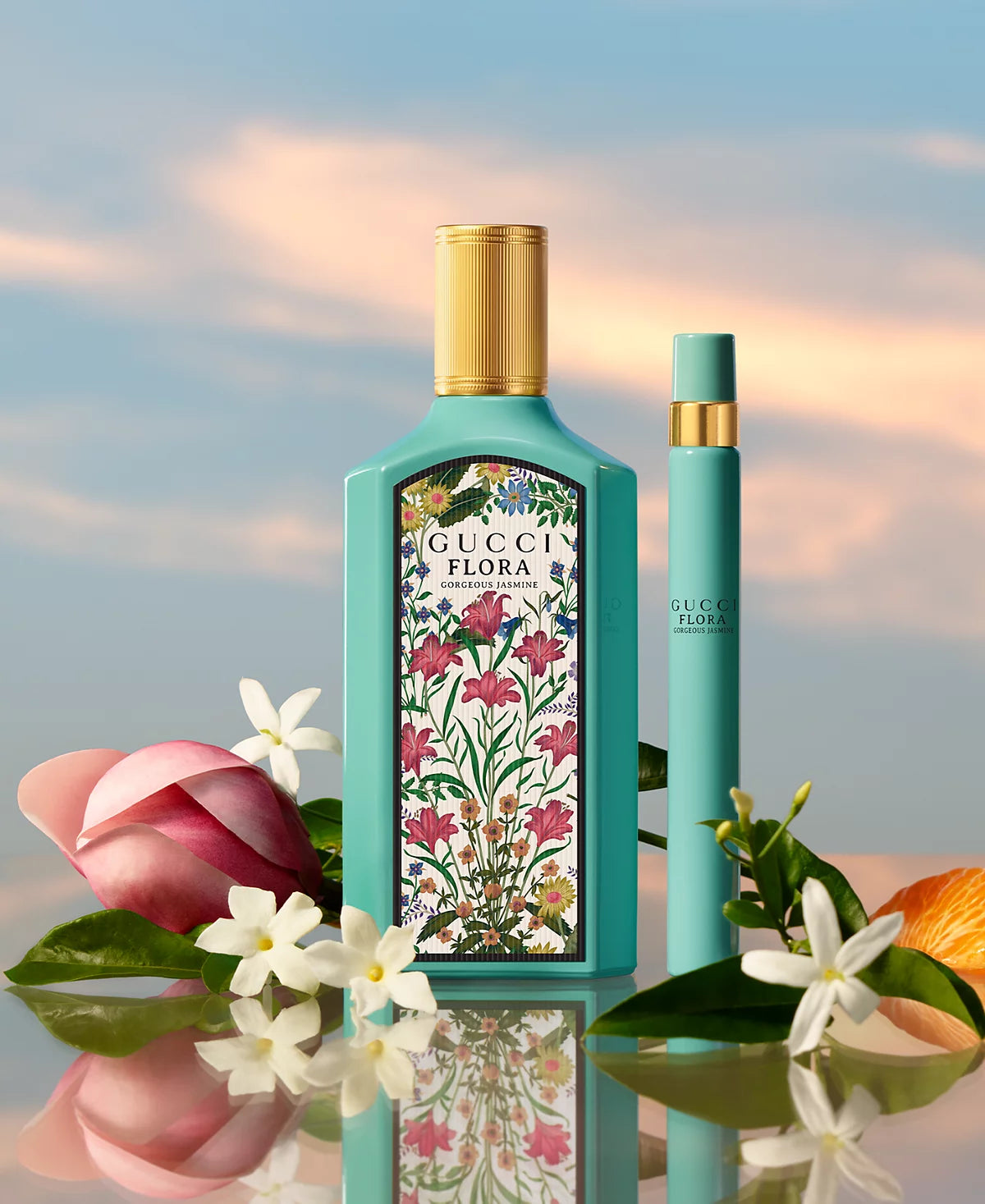 GUCCI FLORA GORGEOUS JASMINE EAU DE PARFUM.