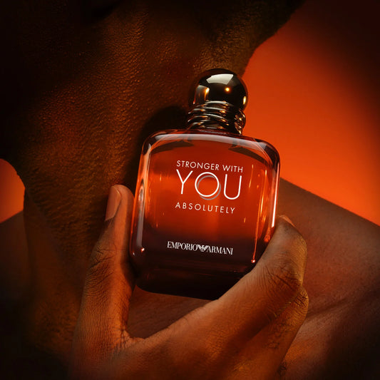 ARMANI STRONGER WITH YOU ABSOLUTELY.